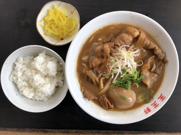 「支那そば(小)550円」@支那そば 王王軒 本店の写真
