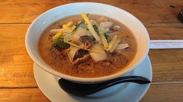「鴨ネギラーメン900円(込)」@ナチュラルセンス いのせの写真