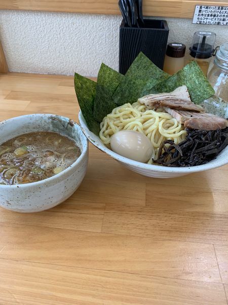 「つけ麺全部のせ大盛」@つけ麺・ら〜めん 辰寅 宗像店の写真