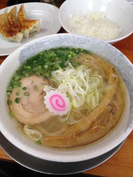 「中華そば塩 680円  Aセット290円」@栃木中華そば 神志の写真