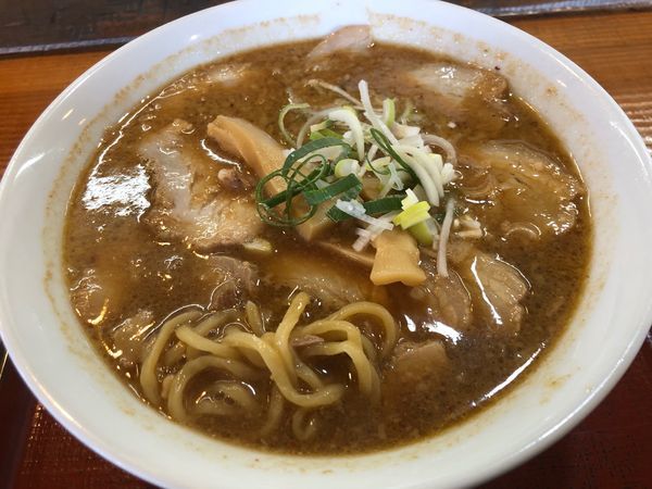 「赤みそチャーシューめん1080円」@中華食堂 毅流の写真