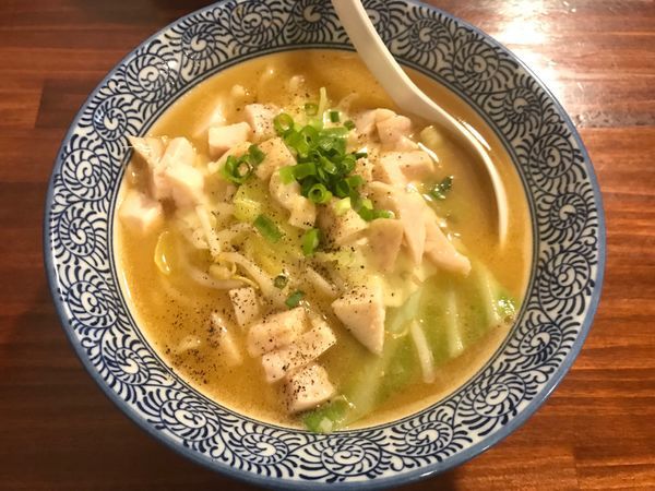 「濃厚焼きチーズ味噌 ¥900」@麺屋きよたかの写真