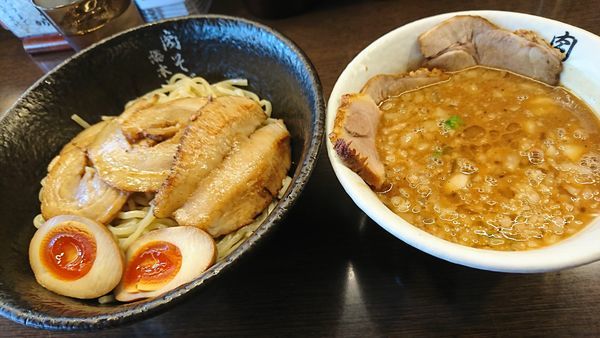 「豪快スペシャルつけ麺(1210円)」@肉そば総本山 神保町 けいすけの写真