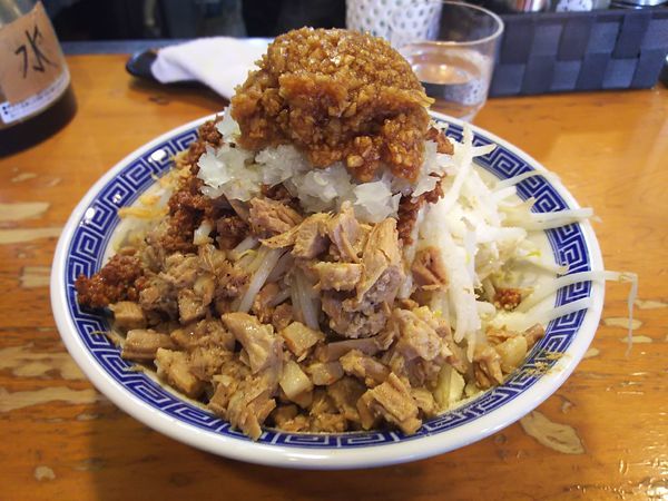 「まぜそば」@山勝角ふじ 新松戸店の写真