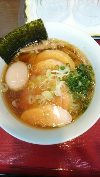 「醤油らぁめん  ７００円」@麺や 流れ星の写真