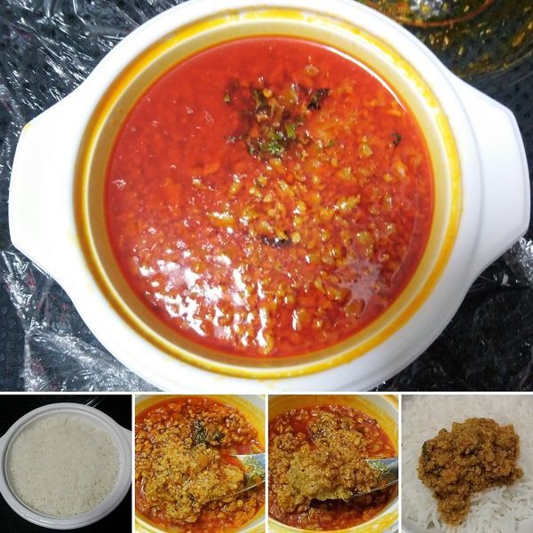 「キーマカレー(Hot)＋バスマティライス＝1400」@ヴェヌス 南インドダイニングの写真