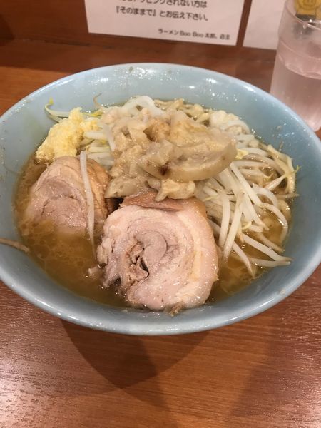 「小ラーメン野菜少なめ」@ラーメンBoo Boo太郎。の写真