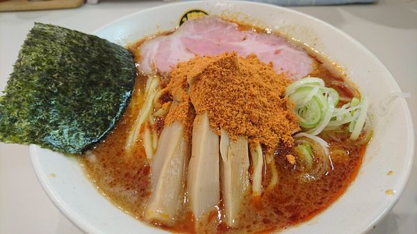 「【限定】辛辛海老らーめん 850円」@濃菜麺 井の庄 荻窪店の写真