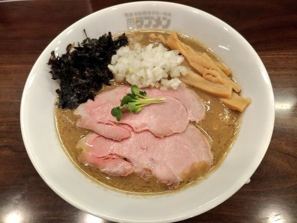 「特濃煮干ラーメン（塩）」@ラブメン 本店の写真