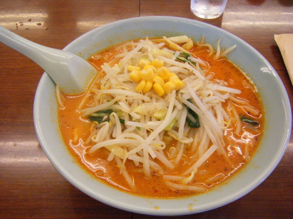 「タンタン野菜ラーメン」@満北亭の写真