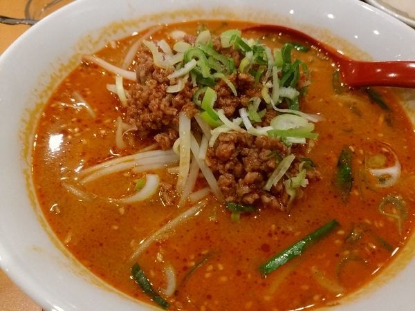 「担々麺定食850円」@中華 女児紅の写真