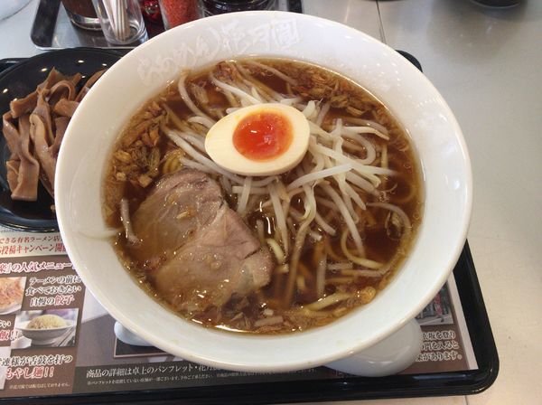 「【限定】中華麺店 喜楽 780円＋メンマ(クーポン)」@らあめん花月嵐 西原町店の写真