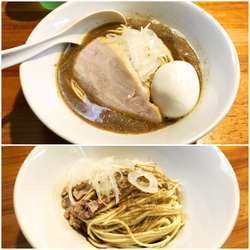 味玉付き+和え玉 ¥850+¥200