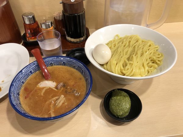 「トマト味噌つけ麺」@北海道 恵比寿の写真
