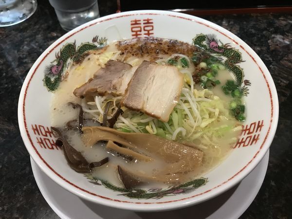 「ミニざぼんラーメン（だれやめセット）」@ざぼんラーメン 鹿児島中央駅店の写真