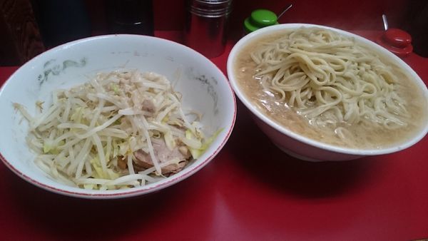 「麺増し・大(アブラ)￥８３０」@ラーメン二郎 京急川崎店の写真