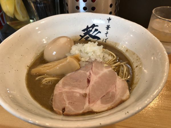 「濃厚煮干しらーめんハードver」@濃厚煮干らーめん 川むらの写真