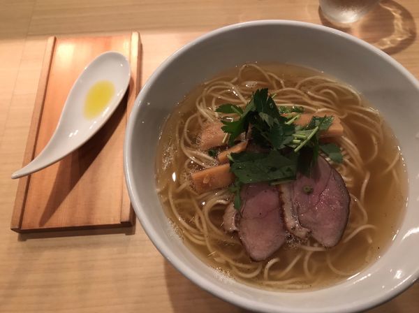 「支那そば 鴨塩」@支那そば まるこうの写真