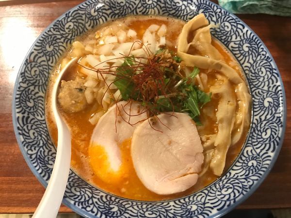 「濃厚辛味噌鶏そば ¥850」@麺屋きよたかの写真