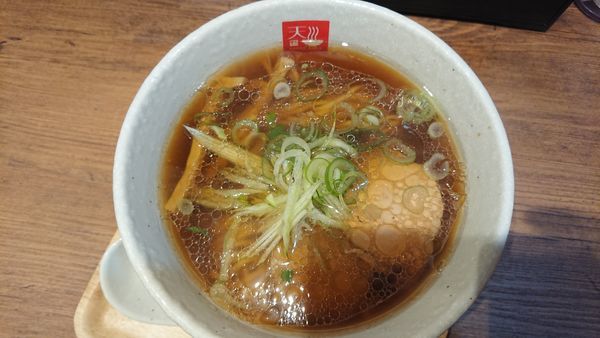 「アッサリ醤油ラーメン 770円」@麺処 天川の写真