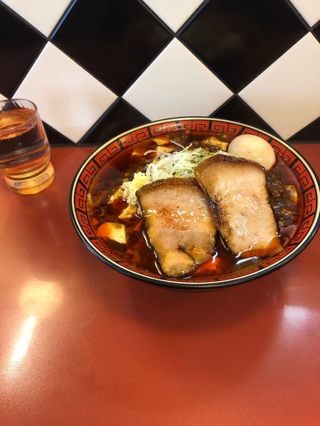 「特製マーボ麺大盛り」@中華そば 華丸の写真