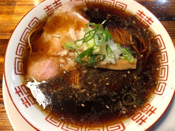 「柴崎ブラック850円 ランチ焼豚ご飯150円」@柴崎亭 梅丘店の写真