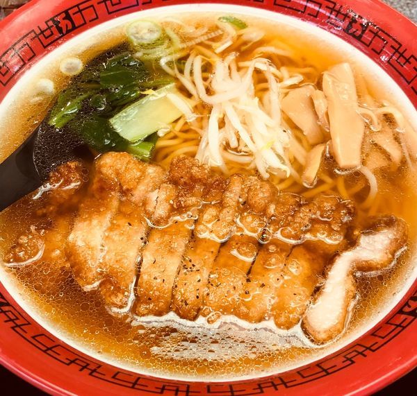 「排骨拉麺（麺固￥850）」@万世麺店 有楽町店の写真