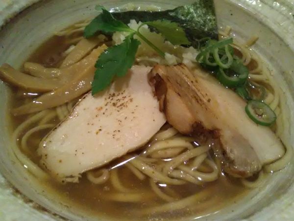 「煮干しそば（並）780円」@麺屋 ひな多の写真