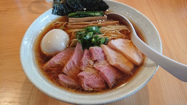 「特製らぁ麺(醤油)中盛り」@麺屋 さくら井の写真