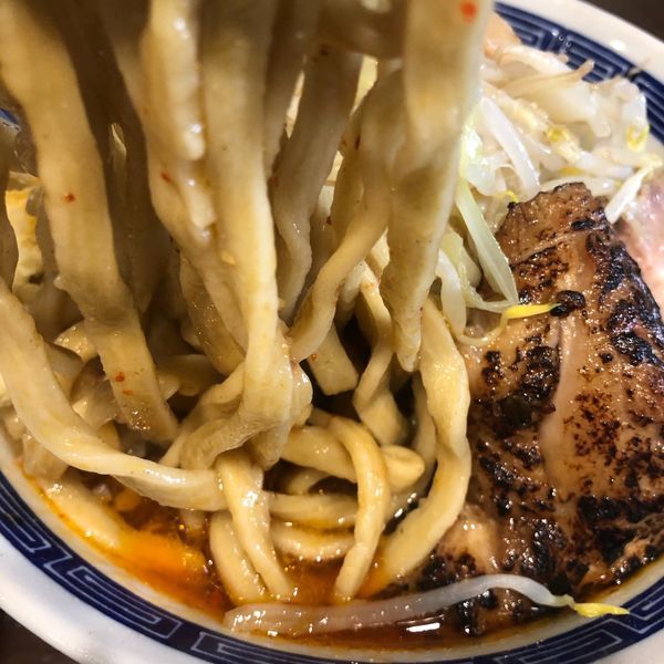 「辛いラーメン」@ラーメン ゼンゼンの写真
