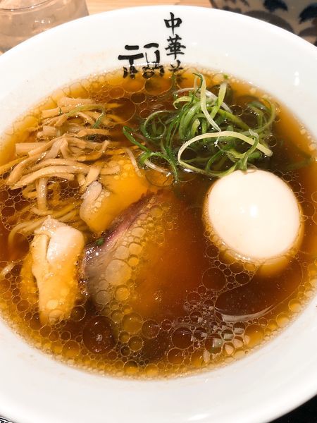 「中華そば味玉入り ¥930」@極上中華そば 福味 東京駅KITTE店の写真