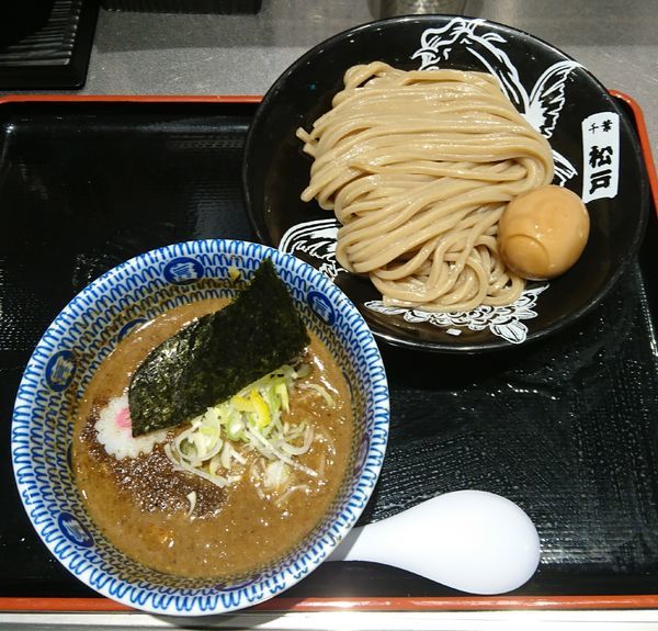 「半熟味玉つけめん(並)」@松戸富田麺絆の写真