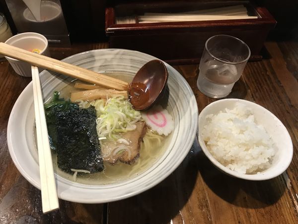 「塩そば」@らーめん 汐そば屋の写真