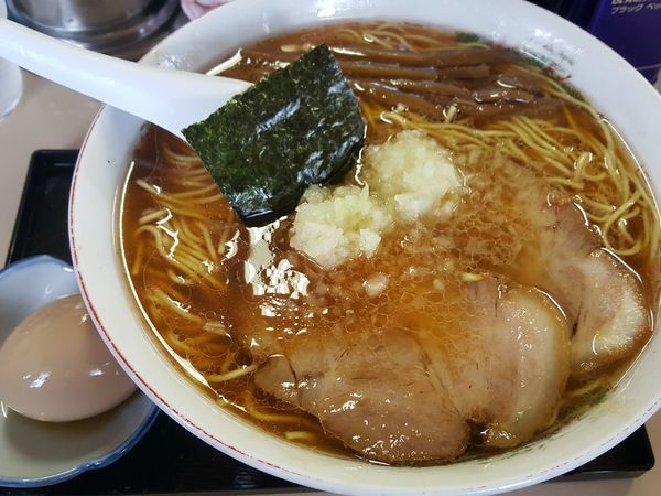 「特大ラーメン 味玉 ￥800」@タンタンの写真
