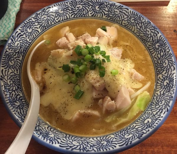 「濃厚焼きチーズ味噌」@麺屋きよたかの写真