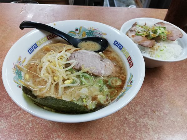 「とんこつらーめん」@てんこもりラーメンの写真