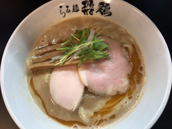 「甘えび白湯そば(金曜限定)」@らぁ麺 飛鶏の写真