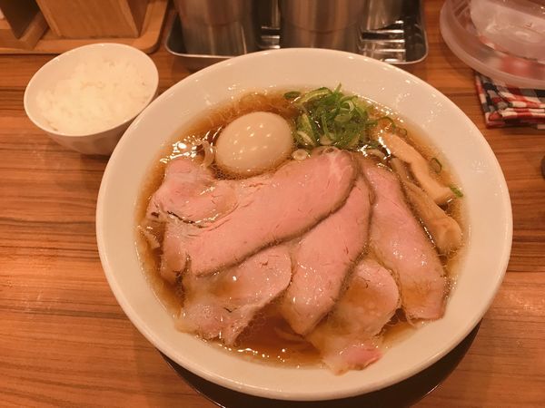 「味玉鶏そば」@中華そば ココカラサキゑの写真