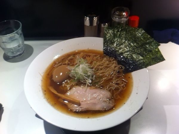 「のり味玉そば」@SOBAHOUSE金色不如帰の写真