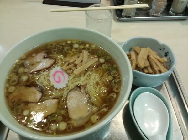 「メンマ付き中華麺」@永福町大勝軒の写真