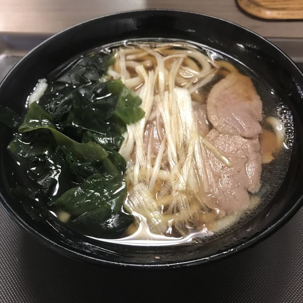 「鴨南蛮（￥460）」@名代 富士そば 大井町駅前店の写真