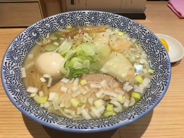 「特製蕎麦 塩」@初代葱寅 御茶ノ水店の写真