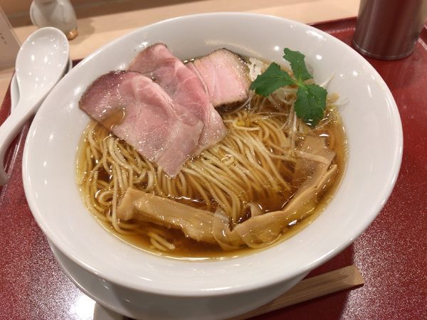 「中華そば」@麦と麺助 新梅田中津店の写真