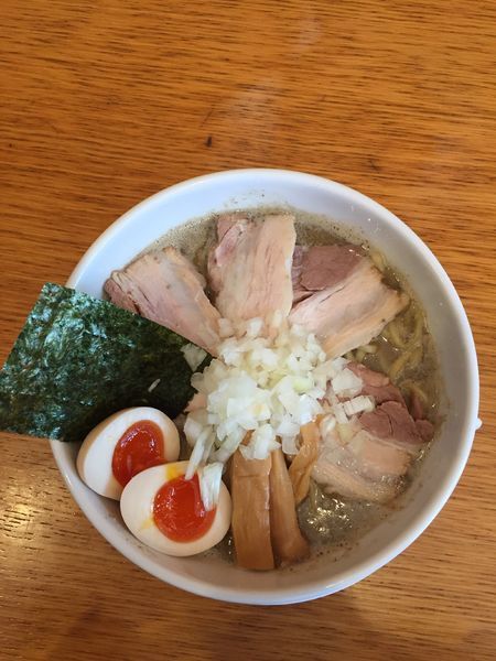 「○特煮干どろそば」@煮干そば とみ田の写真