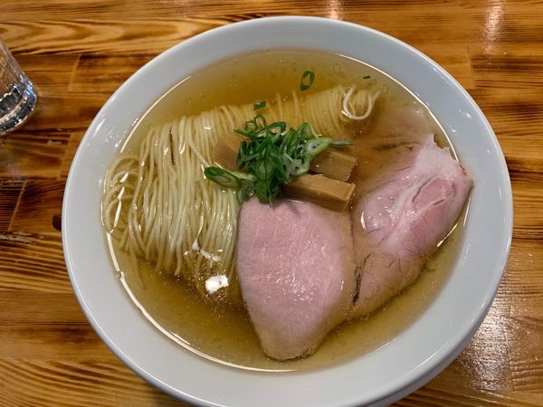 「塩煮干そば700円」@柴崎亭 梅丘店の写真