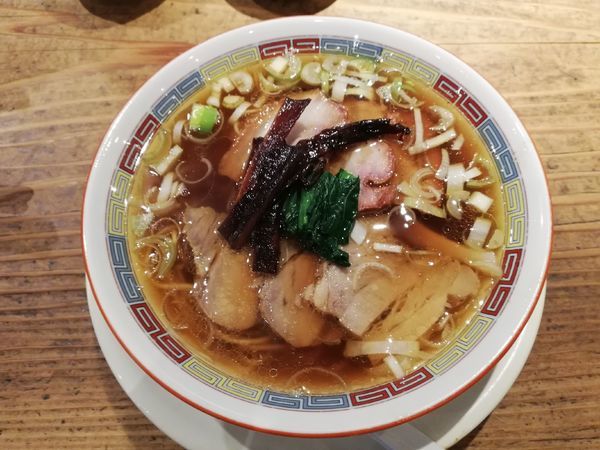 「伊予仕込　醤油ラーメン（店舗限定）」@博多一風堂 松山店の写真