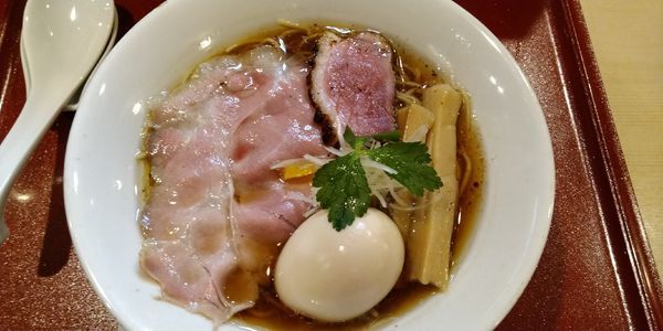 「味玉紀州鴨そば」@燃えよ麺助の写真