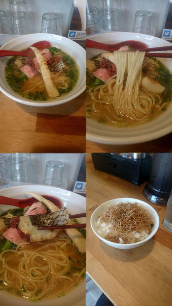 「期間限定『鯛そば(￥900)』」@めん屋 平右衛門の写真