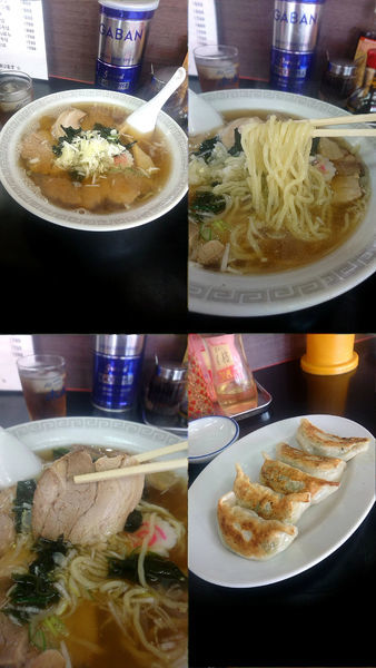 「『チャーシュー麺+餃子(¥700+300)』」@神田餃子屋 佐野店の写真