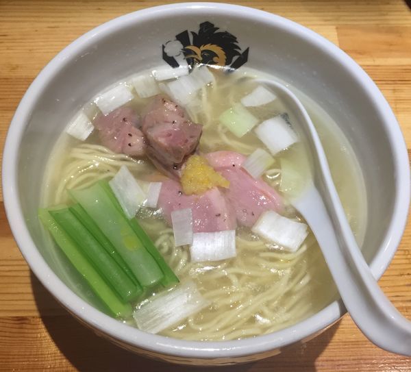 「鴨中華そば(塩)850円」@満鶏軒の写真